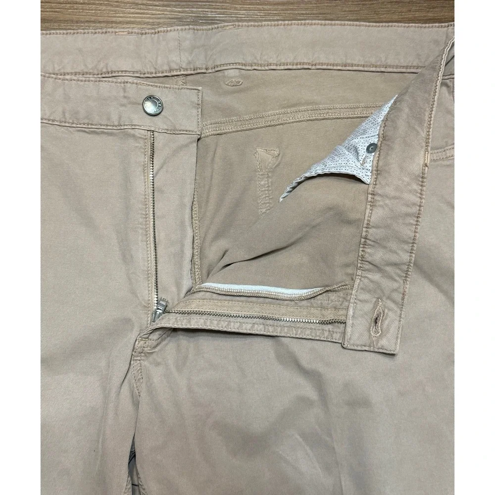 Peter Millar Crown Crafted Tan Khaki 5 Pocket Wayfare Pants Men's Sz 44x32